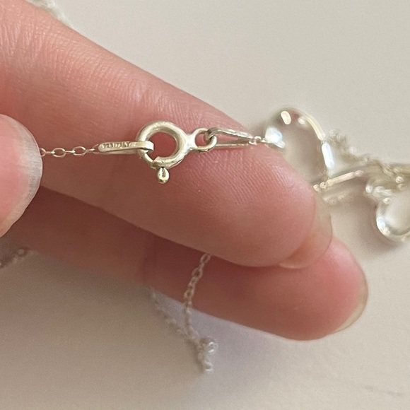 Sterling Silver 0.13Ctw Heart Mother & Child Pendant  Mother heart Sterling silver necklace
